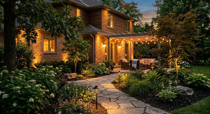 Backyard Lighting Service in Heber City, UT