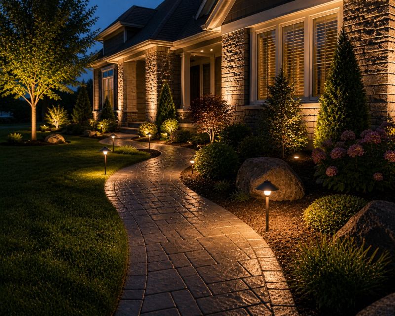 Backyard Lighting Service in Overland Park, KS