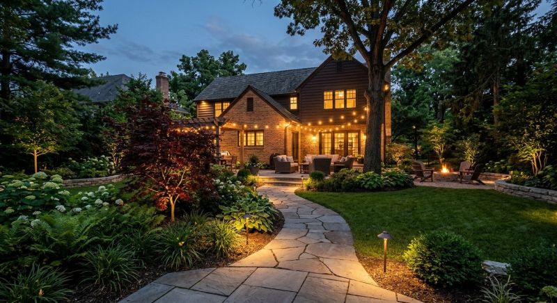 Landscape Lighting Installation in Olathe, KS