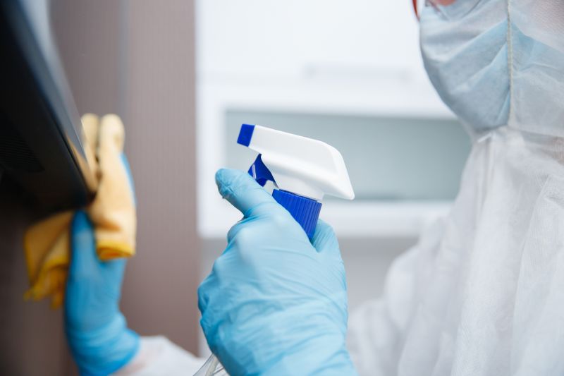 Protective Gear in Use