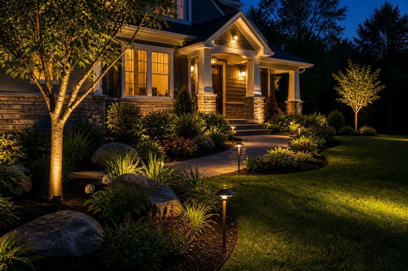 Sidewalk Lighting Installation in Littleton, CO