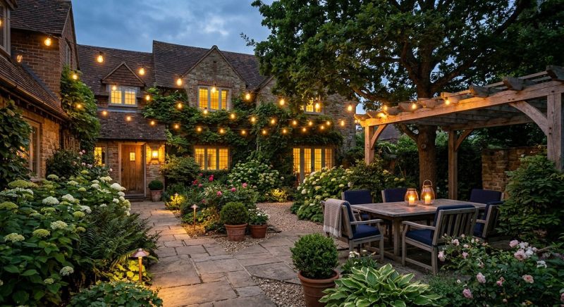 Terrace Lighting Installation in Prescott Valley, AZ